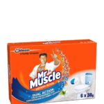 MR MUSCLE ACTIVE CLEAN IN-CISTERN BLOCK 6X38G